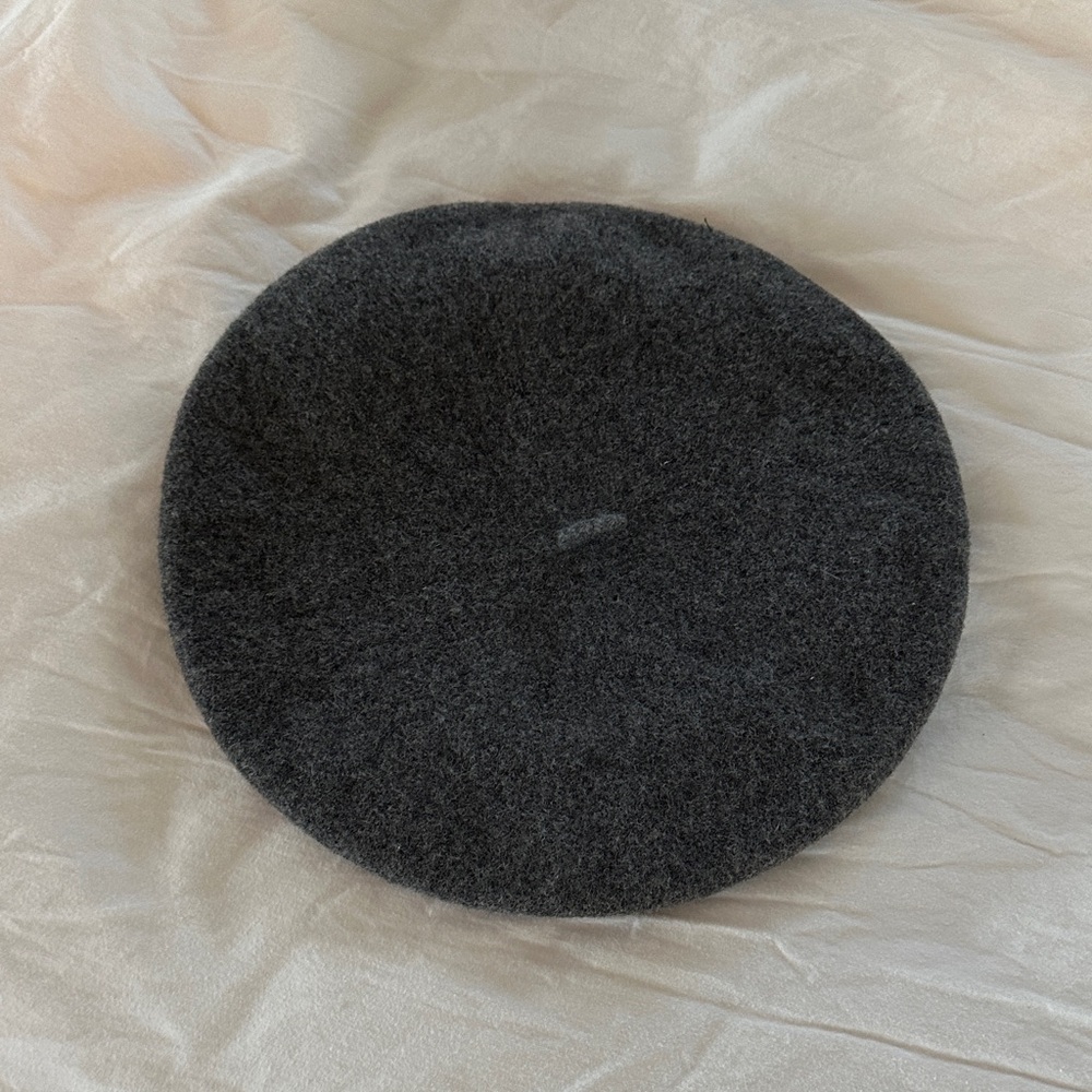 Kangol Charcoal Wool Beret